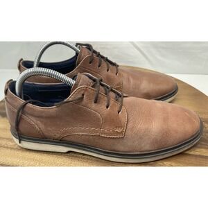COLE HAAN Grand OS Men's Size 8 M‎ Tan Brown Oxford Leather Tie Up  Shoes